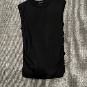 ATM - Anthony Thomas Melillo Sleeveless Ruched Top - XS/P